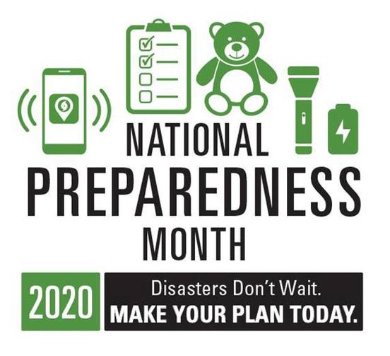 SEPTEMBER IS NATIONAL PREPAREDNESS MONTH<br>Week 1 | Make a Plan