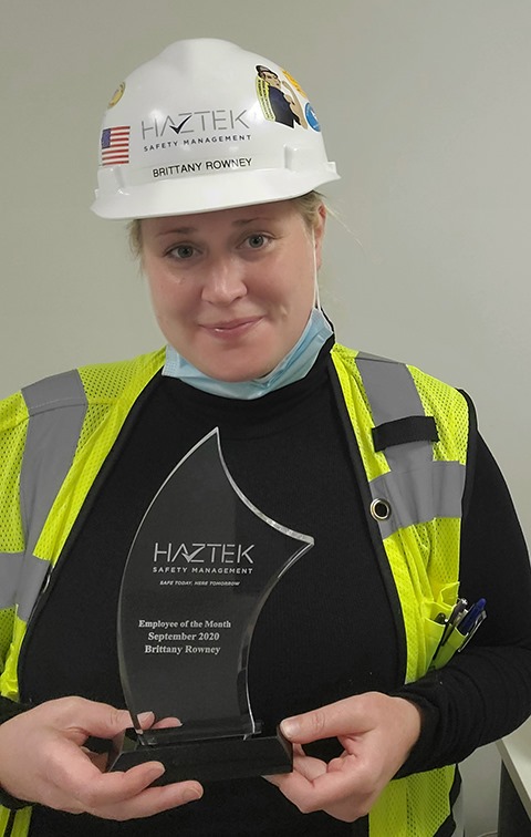 HazTek Employee of the Month | Brittany Rowney