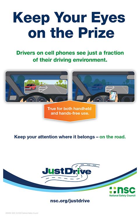 Distracted Driving Awareness Month | April<br>Week 4 | Focus Attention on the Road