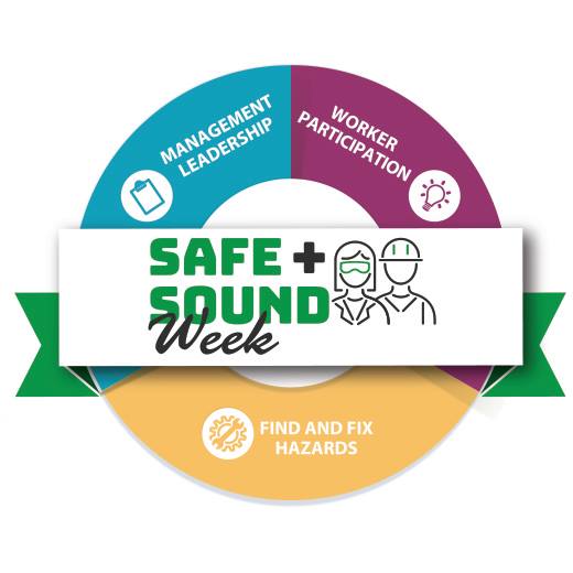 OSHA | Safe + Sound Week<br>August 9 – 15, 2021
