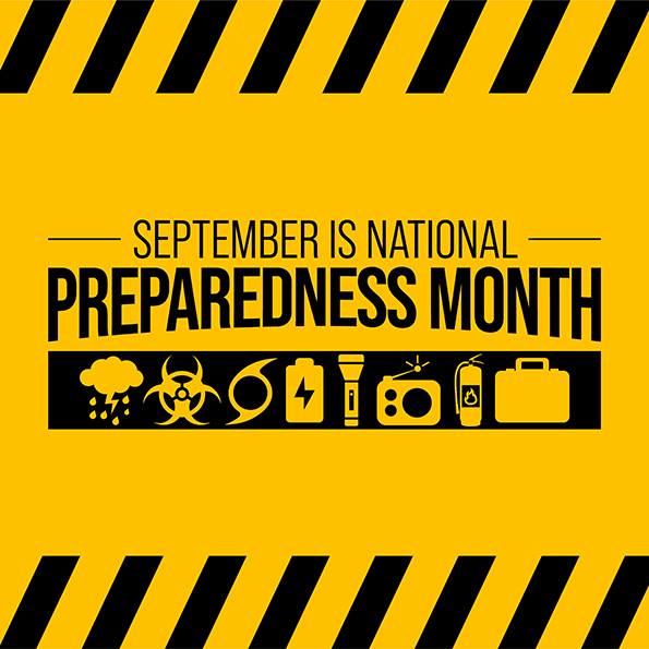 September National Preparedness Month safety consulting visual