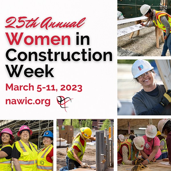 Women in Construction Week safety consulting visual