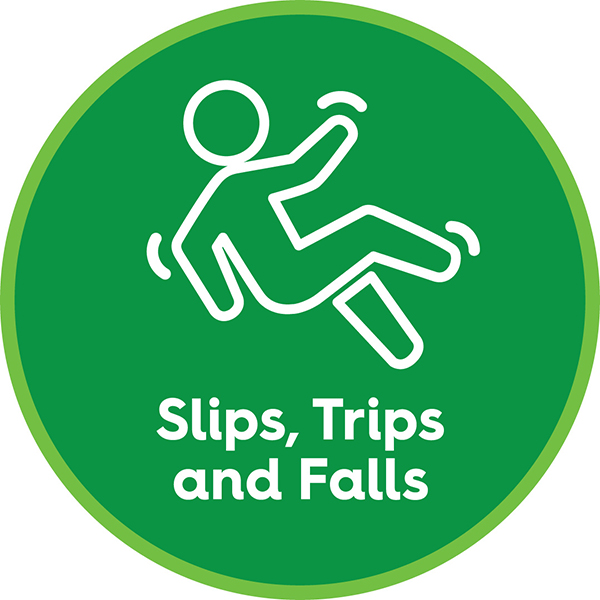 National Safety Month slips, trips, and falls preventing safety consulting visual