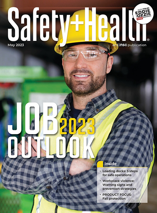 Safety and Health magazine safety professional picture.