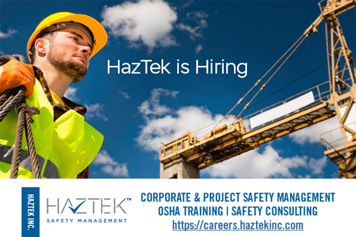 HazTek Career Opportunities Safety professional picture