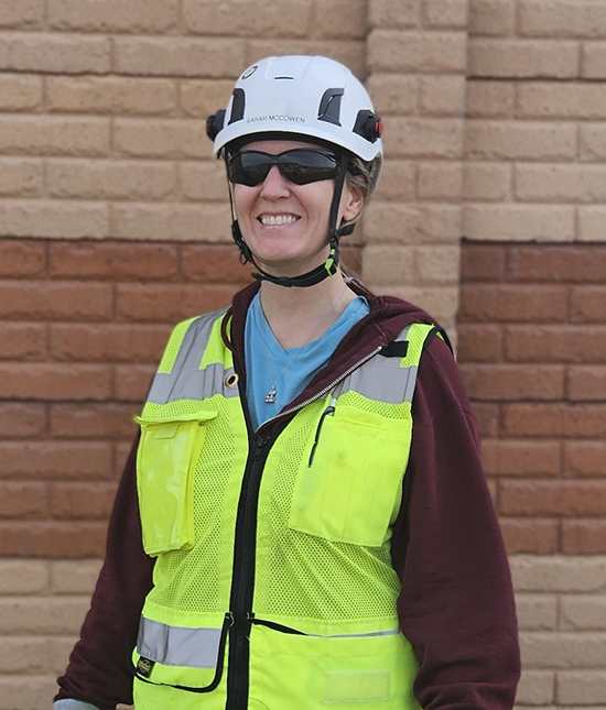 Safety professional Sarah McCowen picture