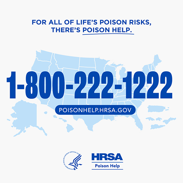 National poison prevention help safety consulting visual