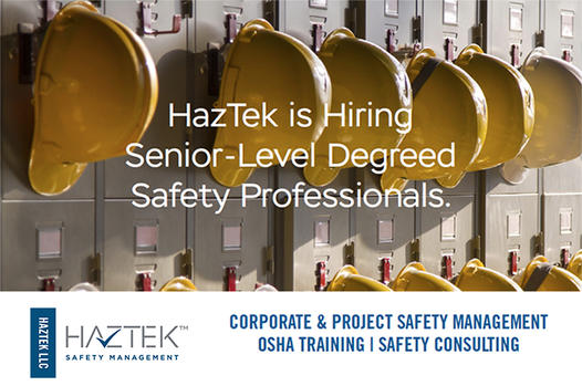 HazTek safety professional career opportunities picture