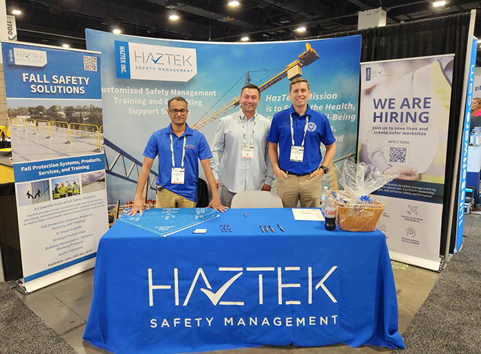 HazTek team members Mohan Chitoor, Donnie Dhabolt and Mike Kenyon picture