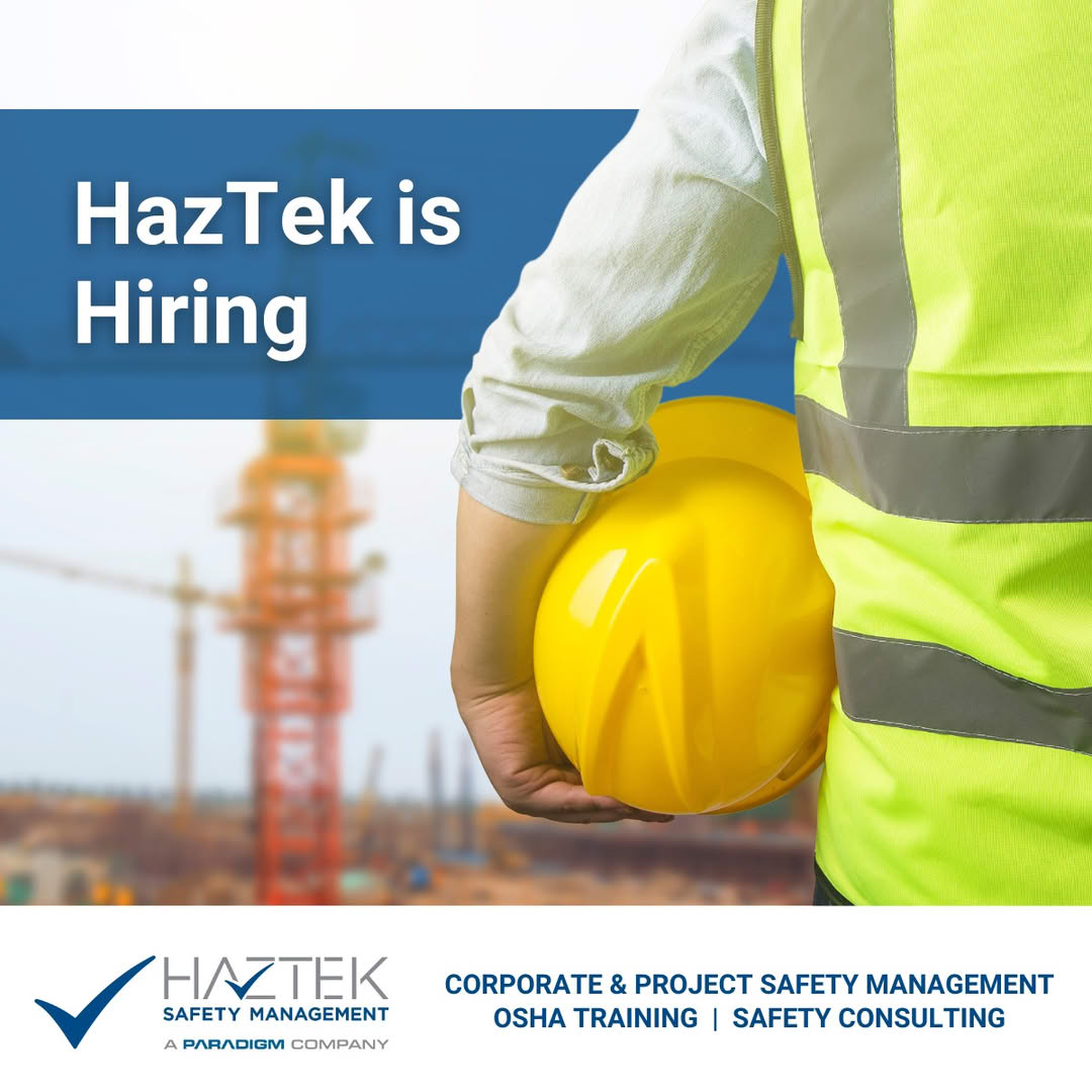 Immediate Safety Jobs Available in Sterling, Virginia: https://careers.haztekinc.com/.../project-safety-adviser...