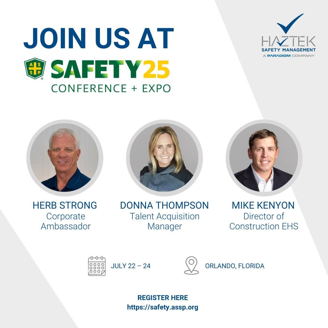 HazTek is Attending the ASSP Safety Conference + Expo in Orlando