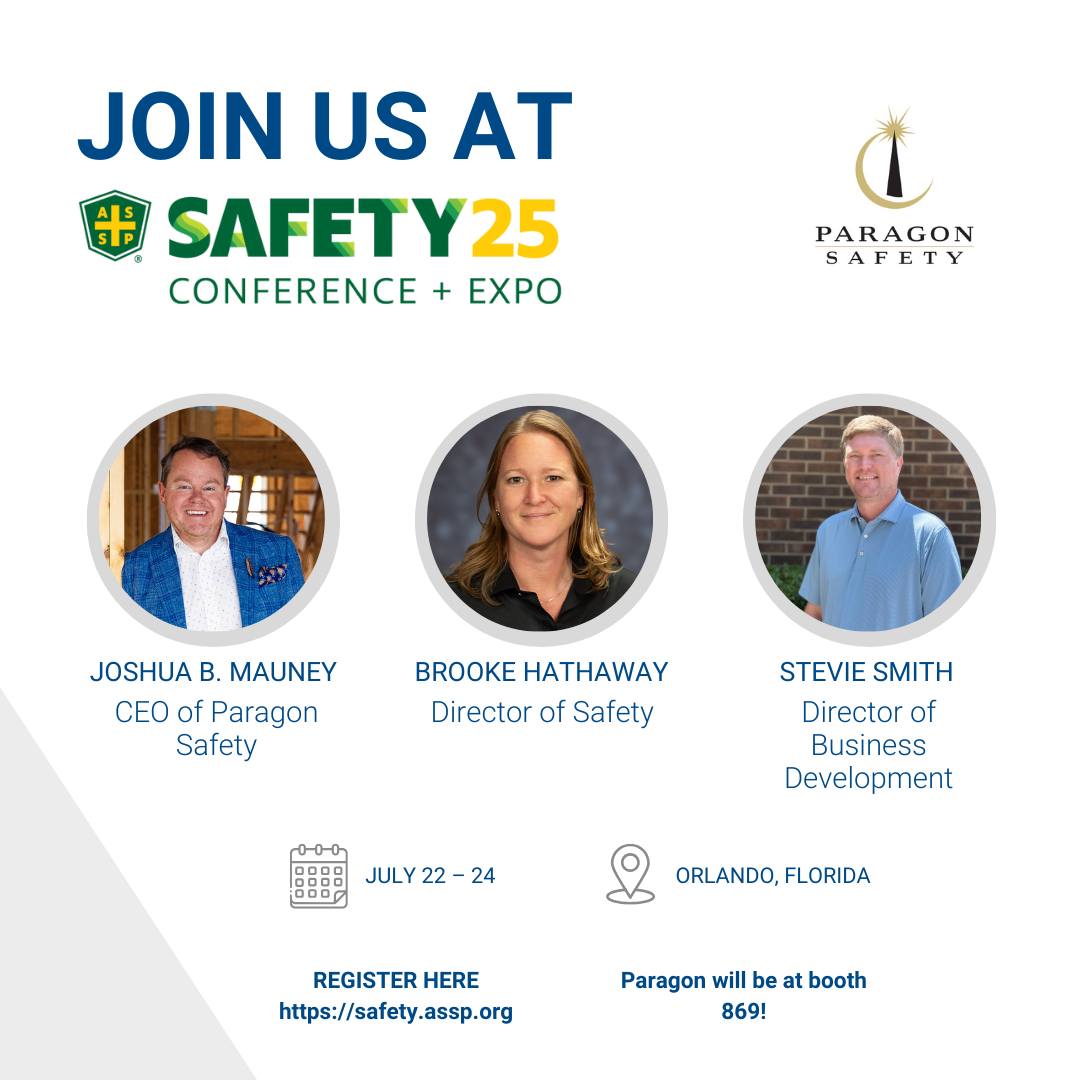 Paragon is Attending the ASSP Safety Conference + Expo in Orlando | July 22-24
