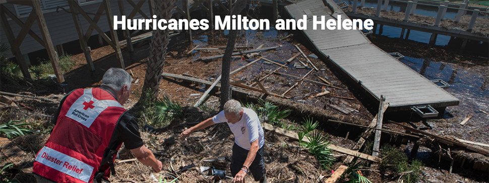 Hurricanes Milton and Helene